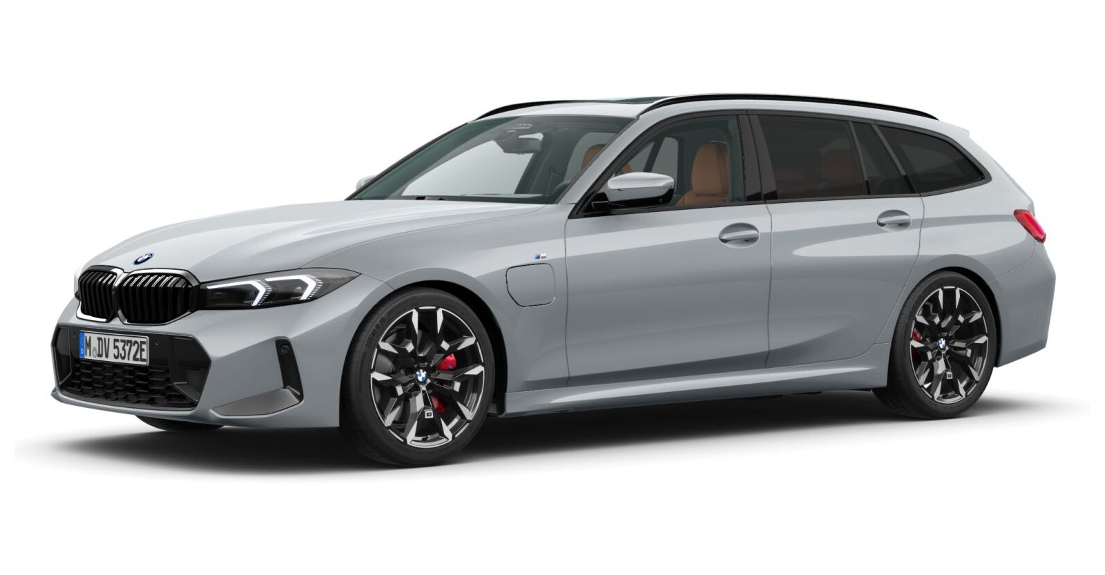 BMW BMW 3er in Grau von vorne