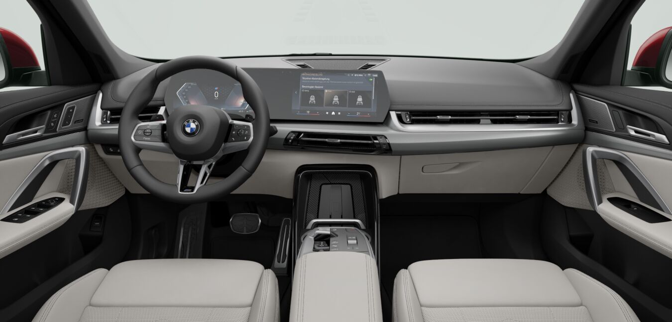 BMW BMW X im Innenraum von vorne
