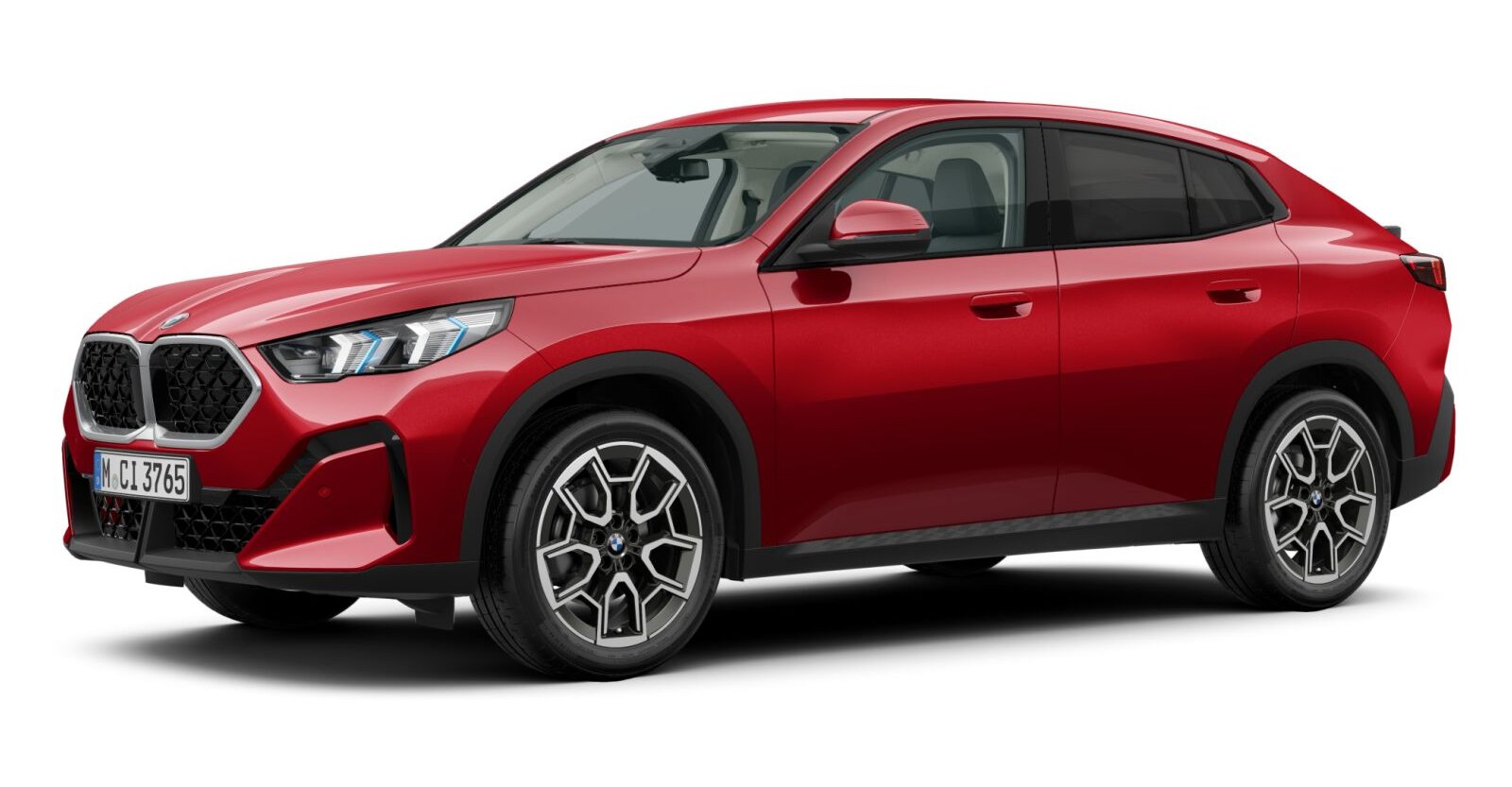 BMW BMW X in Rot von vorne