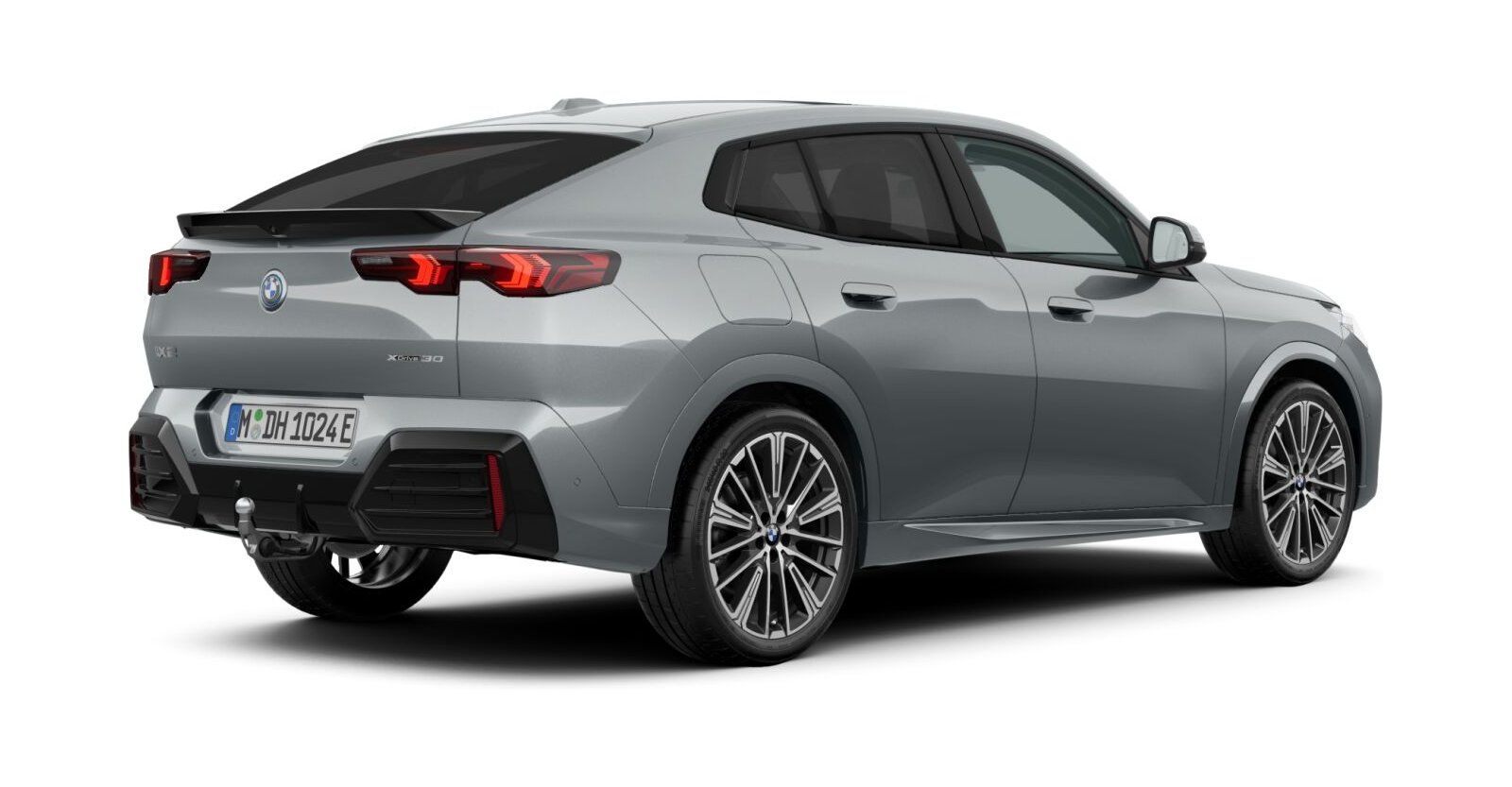 BMW BMW I in Grau von hinten