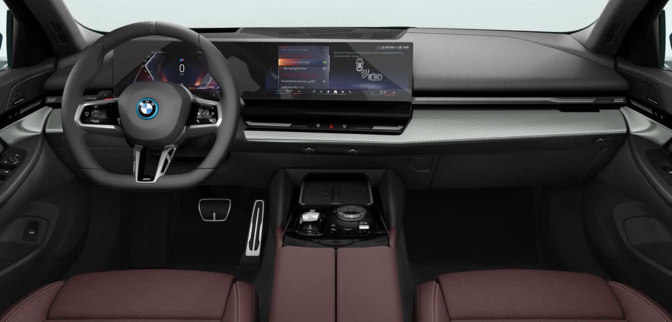 BMW BMW 5er im Innenraum von vorne BMW BMW 5er im Innenraum von vorne