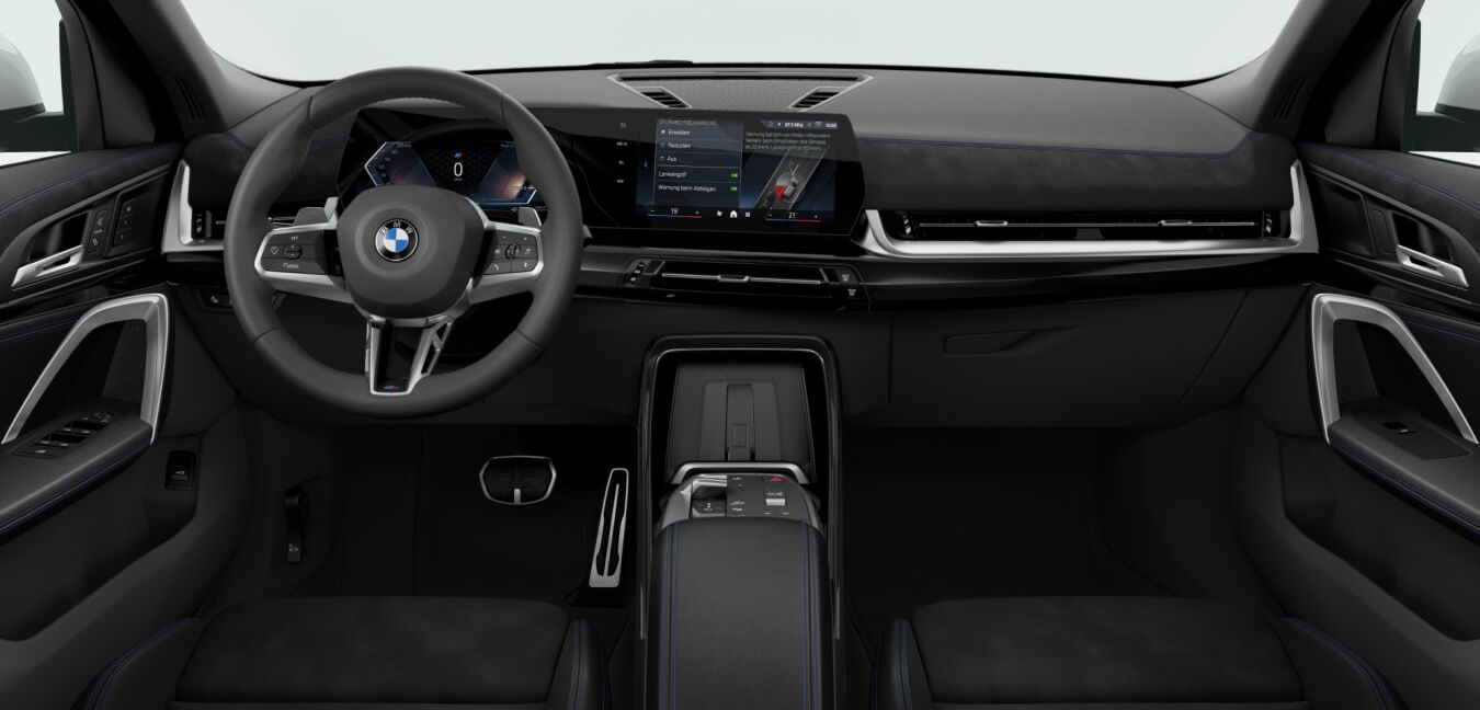 BMW BMW X im Innenraum von vorne