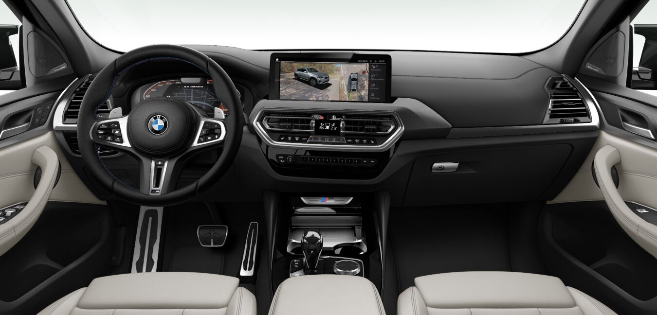 BMW BMW X im Innenraum von vorne
