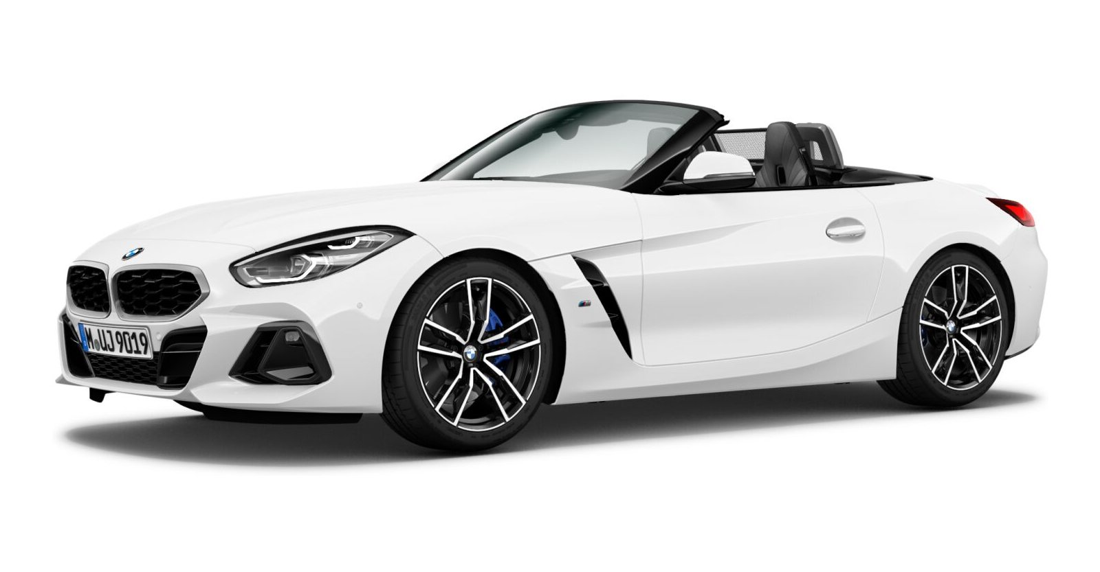 BMW Z4 sDrive20i in Weiß von vorne