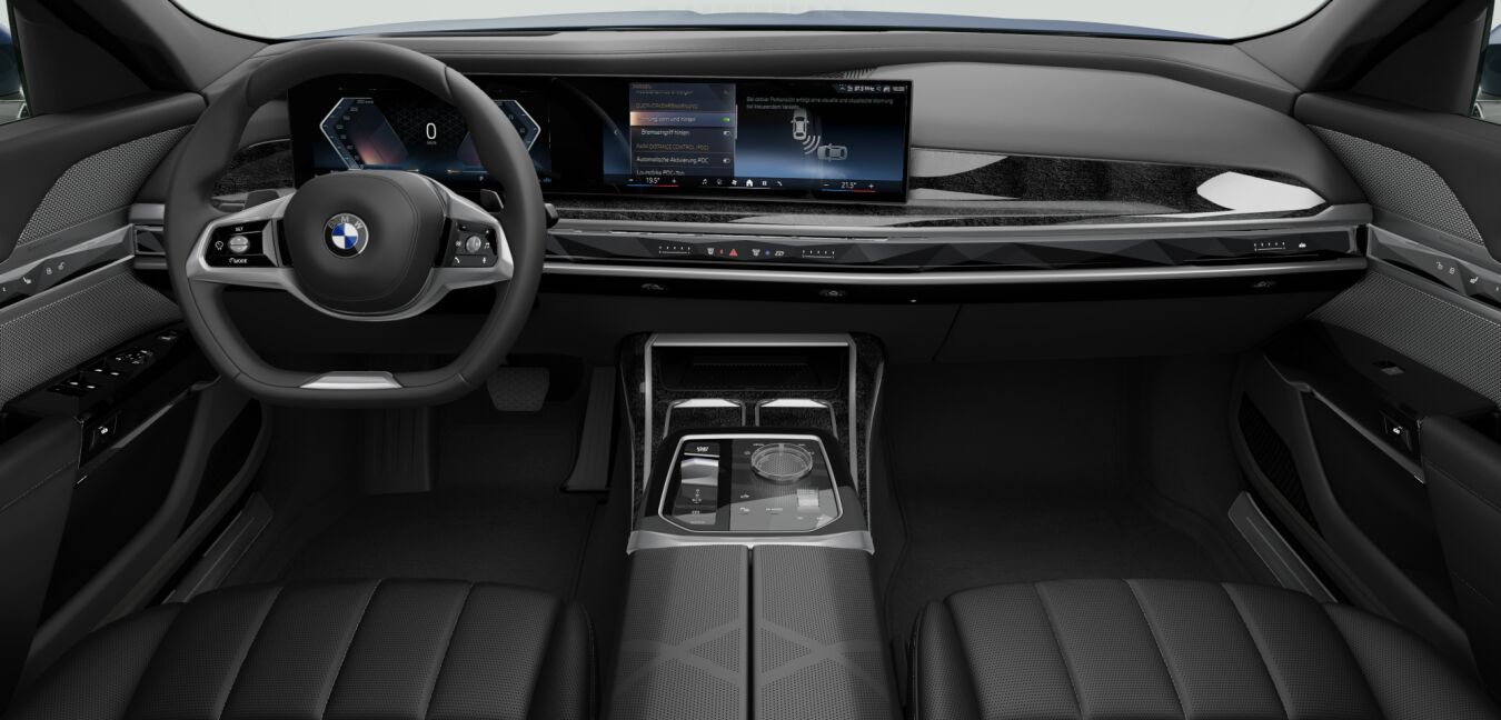 BMW BMW 7er im Innenraum von vorne