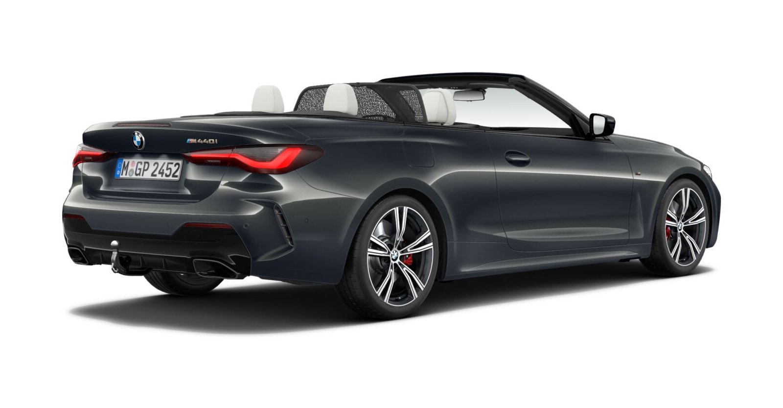 BMW BMW 4er in Grau von hinten BMW BMW 4er in Grau von hinten