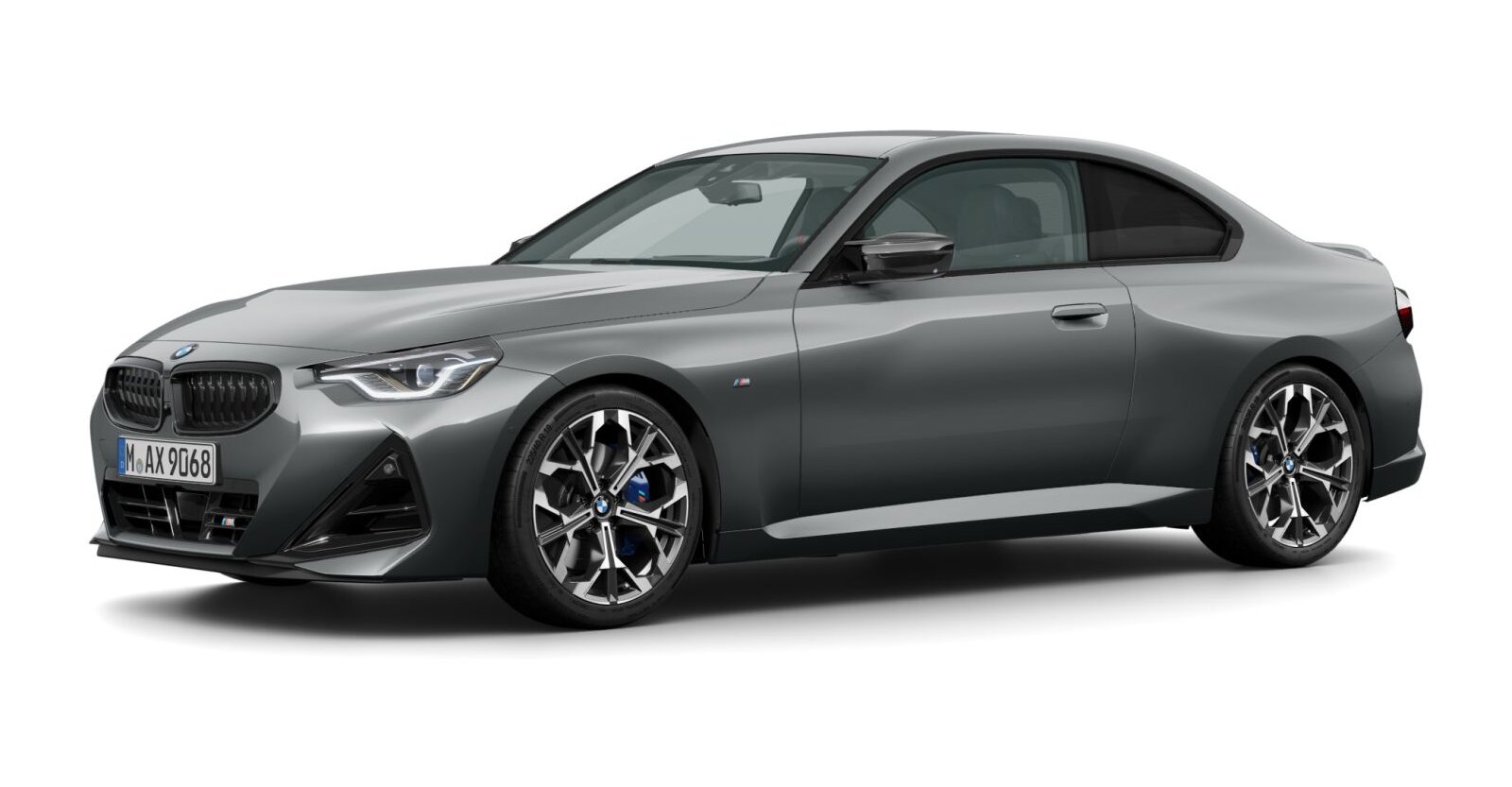 BMW BMW 2er in Grau von vorne