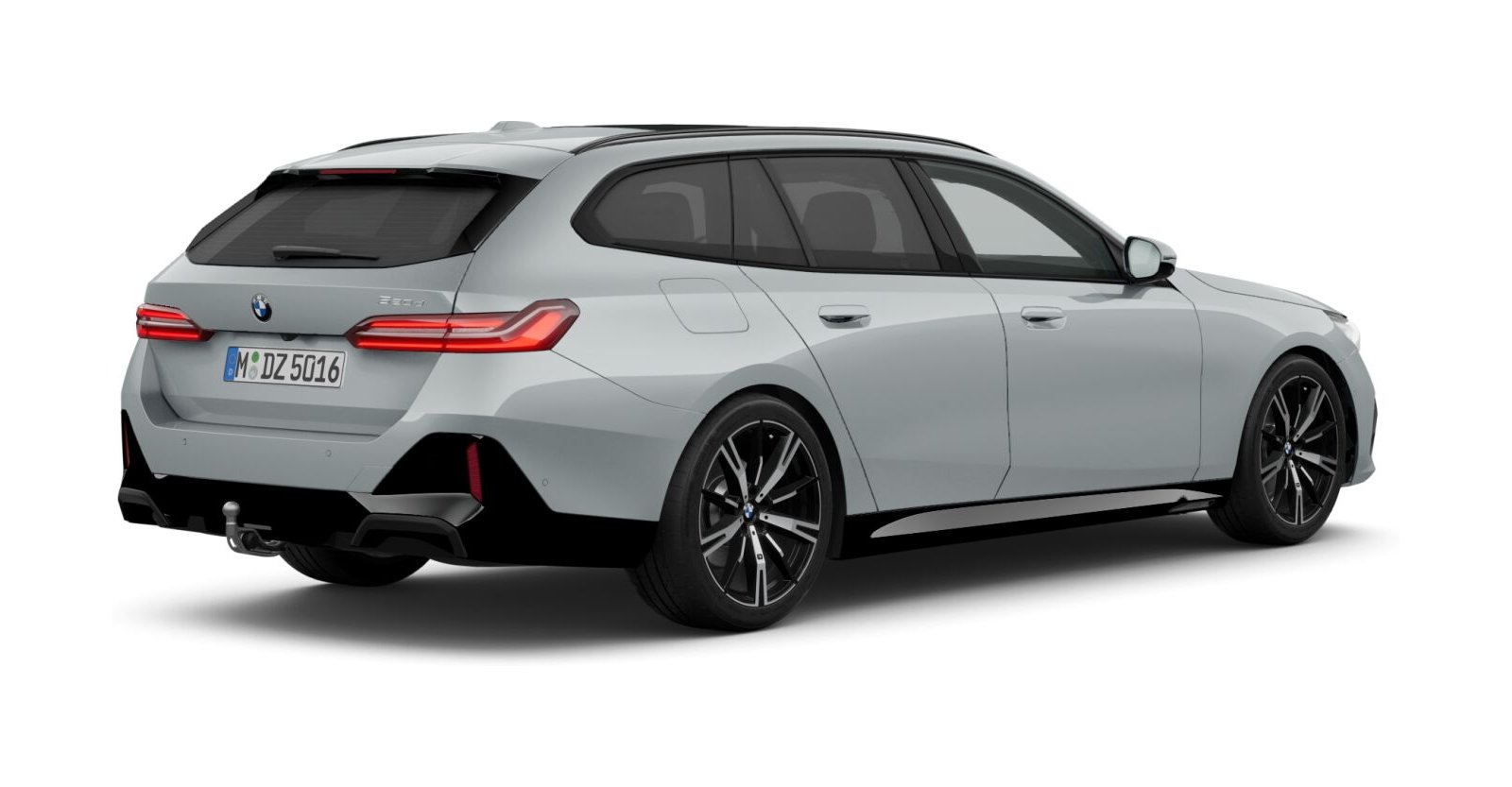 BMW BMW 5er in Grau von hinten BMW BMW 5er in Grau von hinten