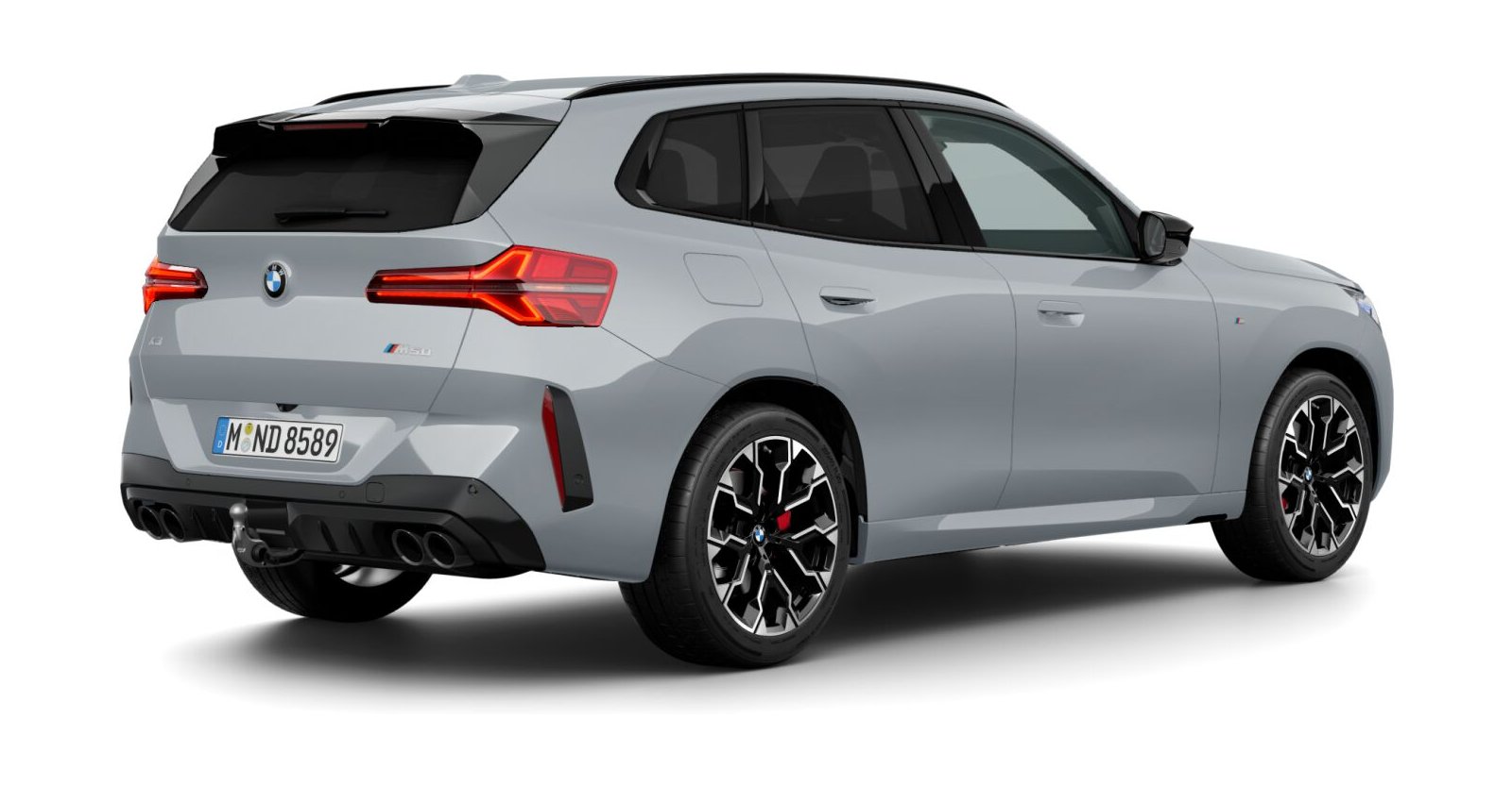 BMW BMW X in Grau von hinten BMW BMW X in Grau von hinten