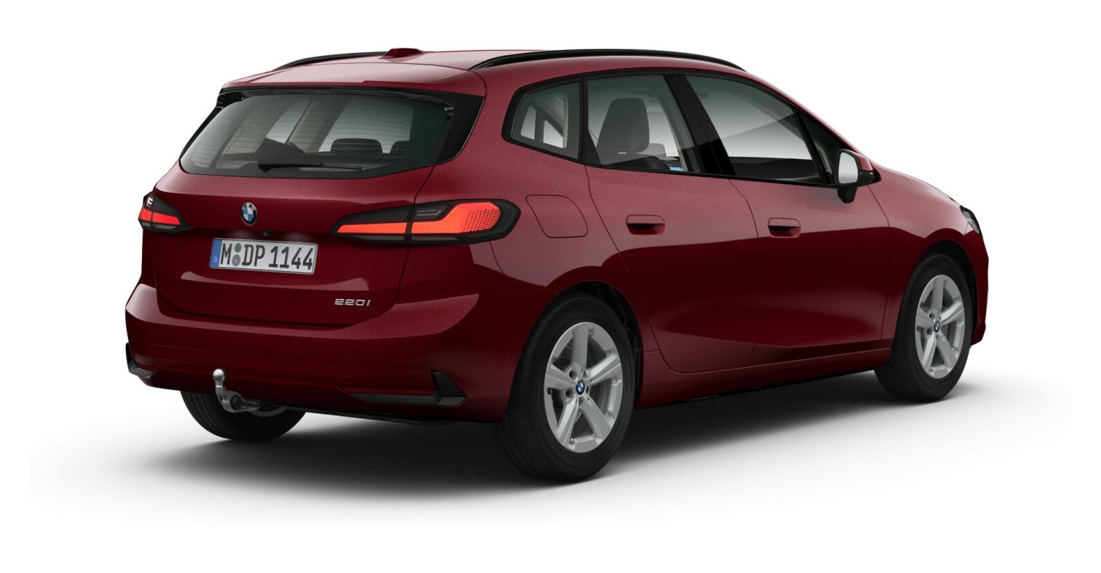 BMW BMW 2er in Rot von hinten BMW BMW 2er in Rot von hinten