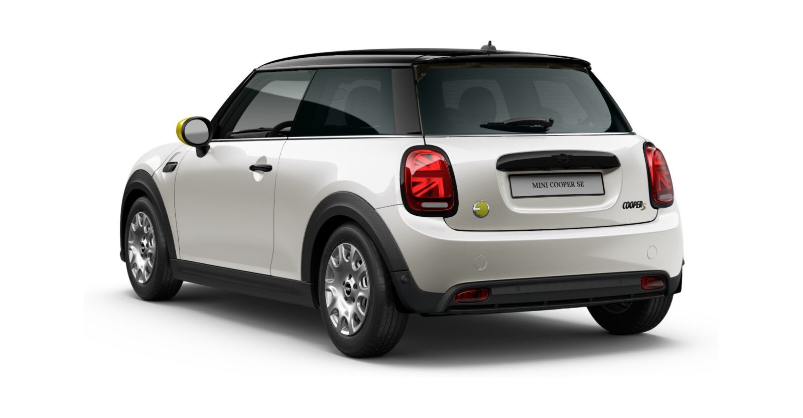 MINI MINI 3-Türer in Weiß von hinten MINI MINI 3-Türer in Weiß von hinten