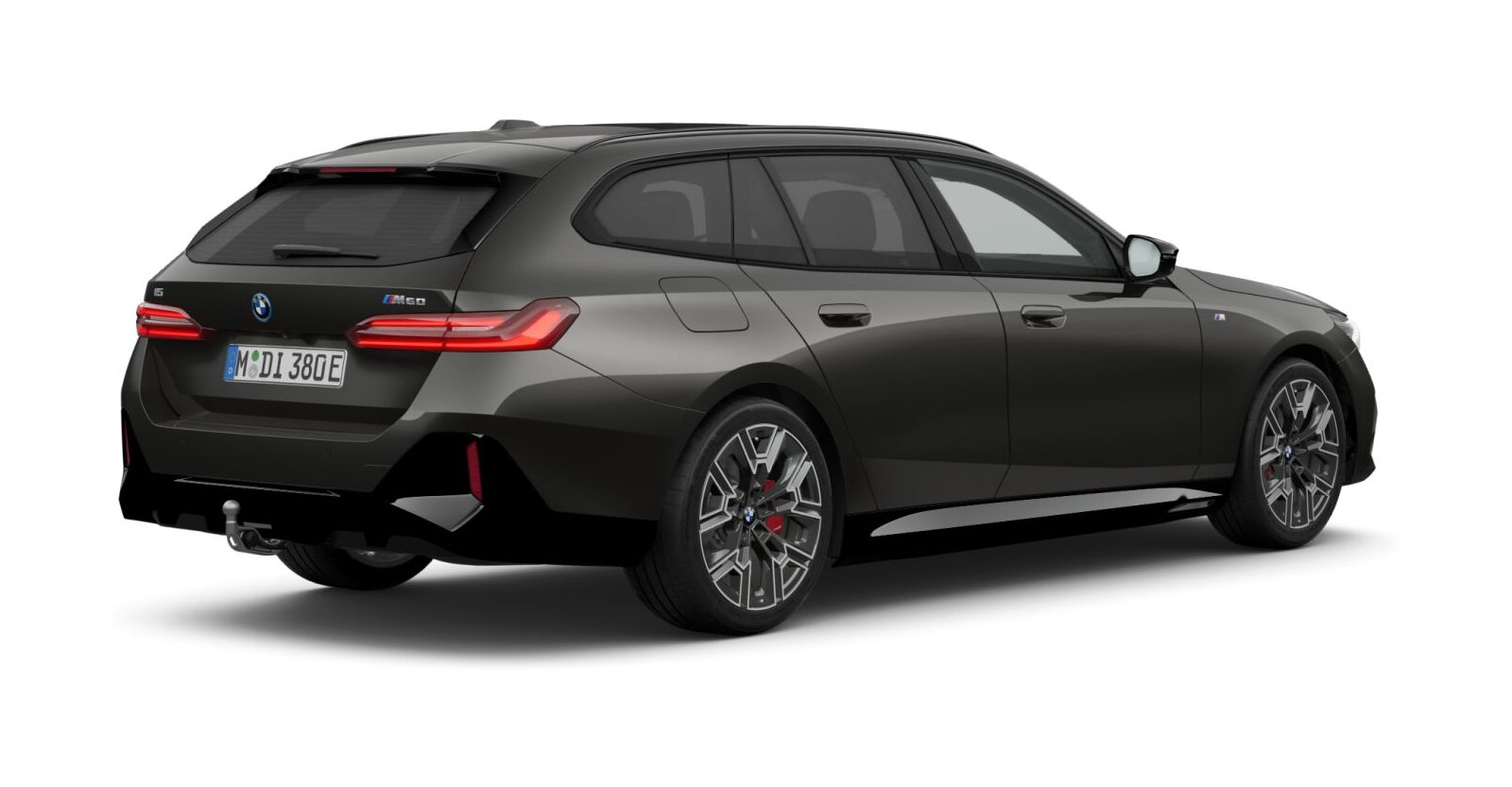 BMW BMW I in Grau von hinten BMW BMW I in Grau von hinten