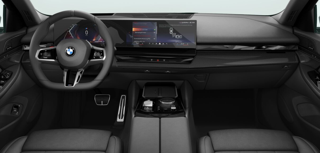 BMW BMW 5er im Innenraum von vorne BMW BMW 5er im Innenraum von vorne