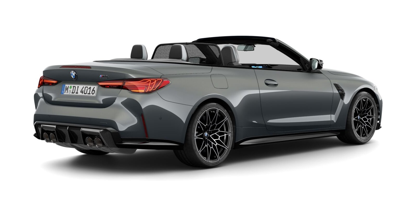 BMW BMW M in Grau von hinten