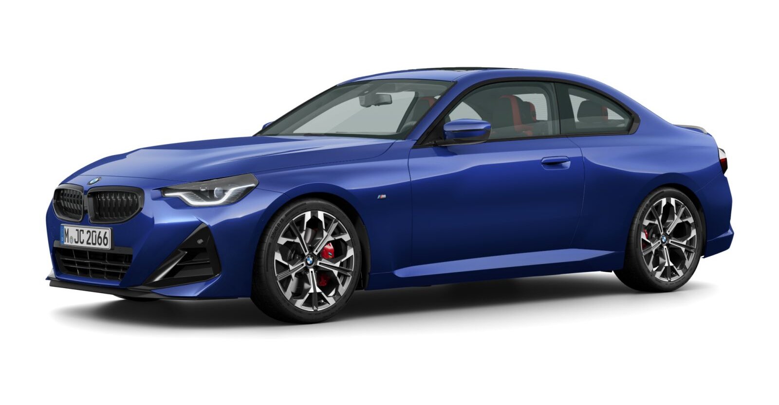 BMW BMW 2er in Blau von vorne BMW BMW 2er in Blau von vorne