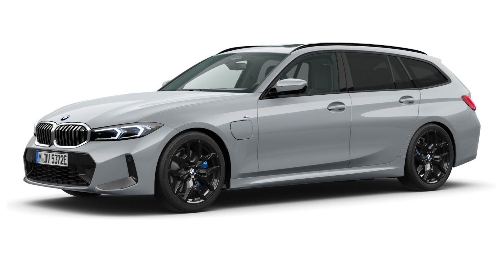 BMW BMW 3er in Grau von vorne
