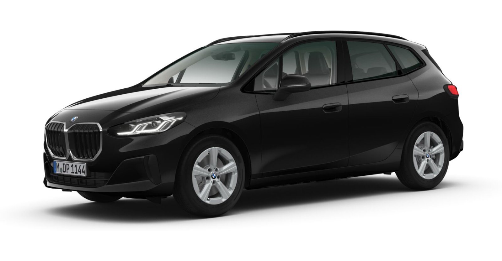 BMW BMW 2er in Schwarz von vorne
