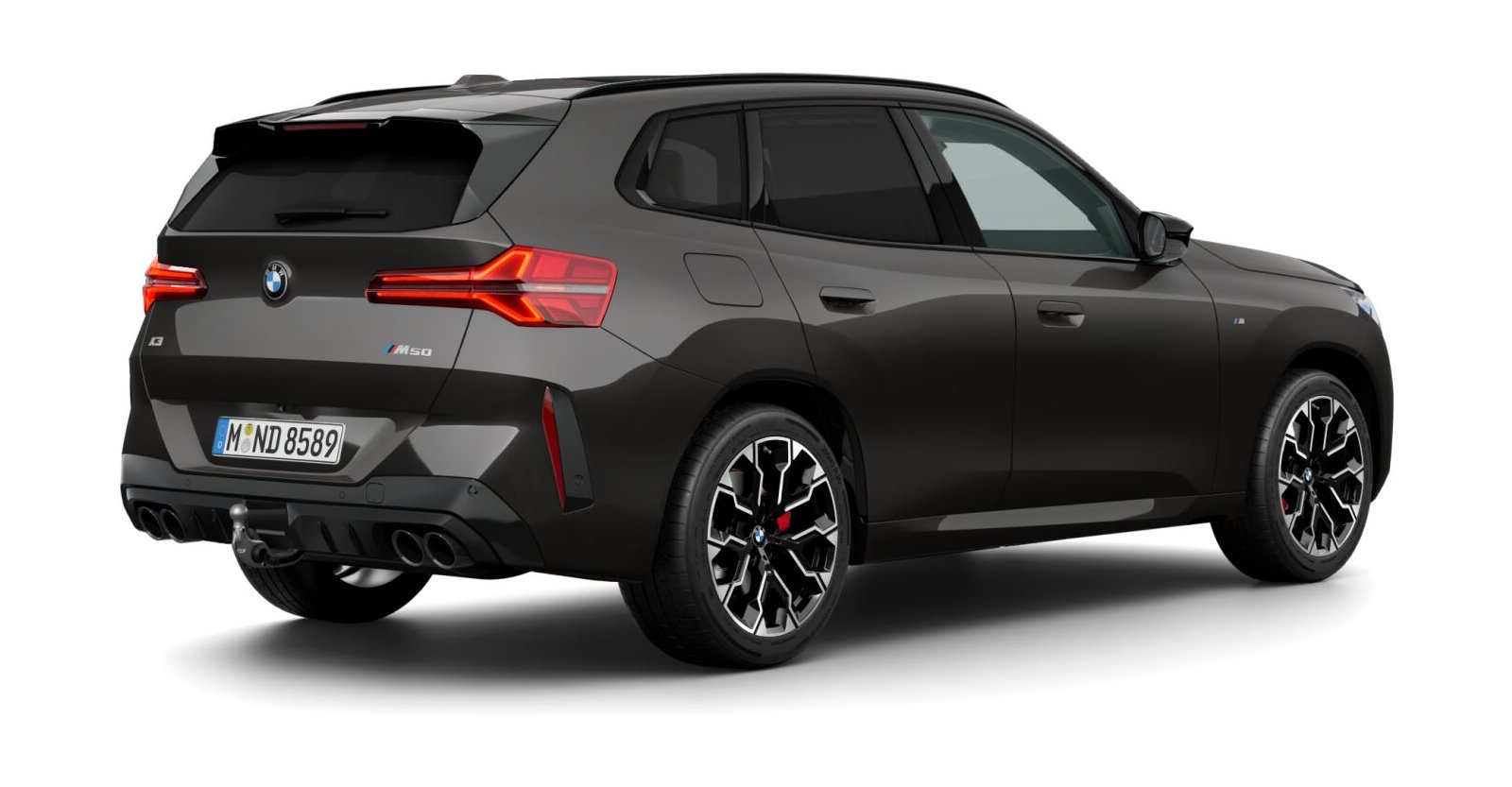 BMW BMW X in Grau von hinten