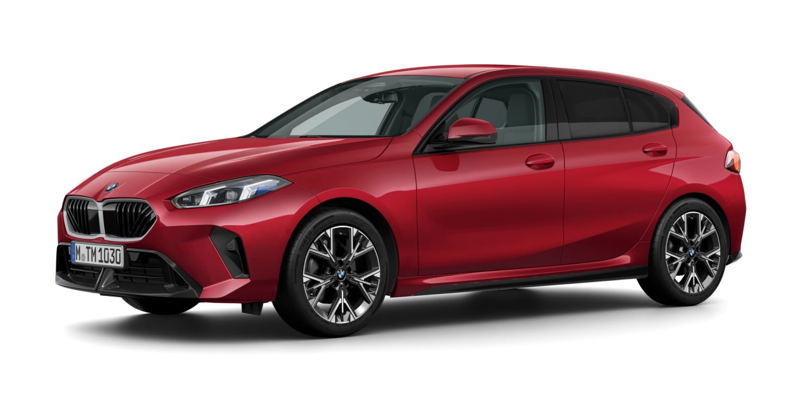 BMW BMW 1er in Rot von vorne