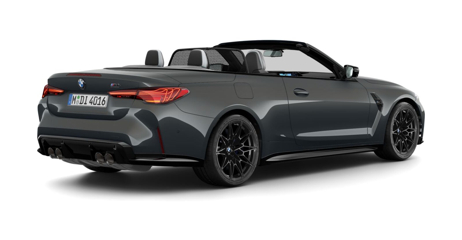 BMW BMW M in Grau von hinten BMW BMW M in Grau von hinten