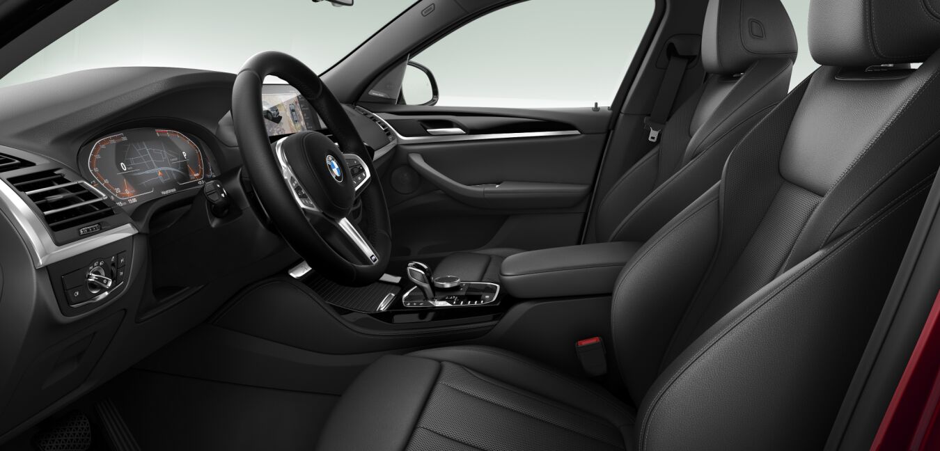BMW BMW X im Innenraum seitlich