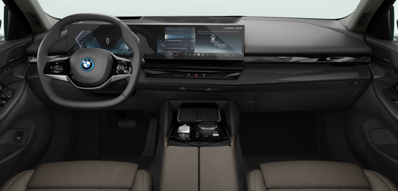 BMW BMW I im Innenraum von vorne