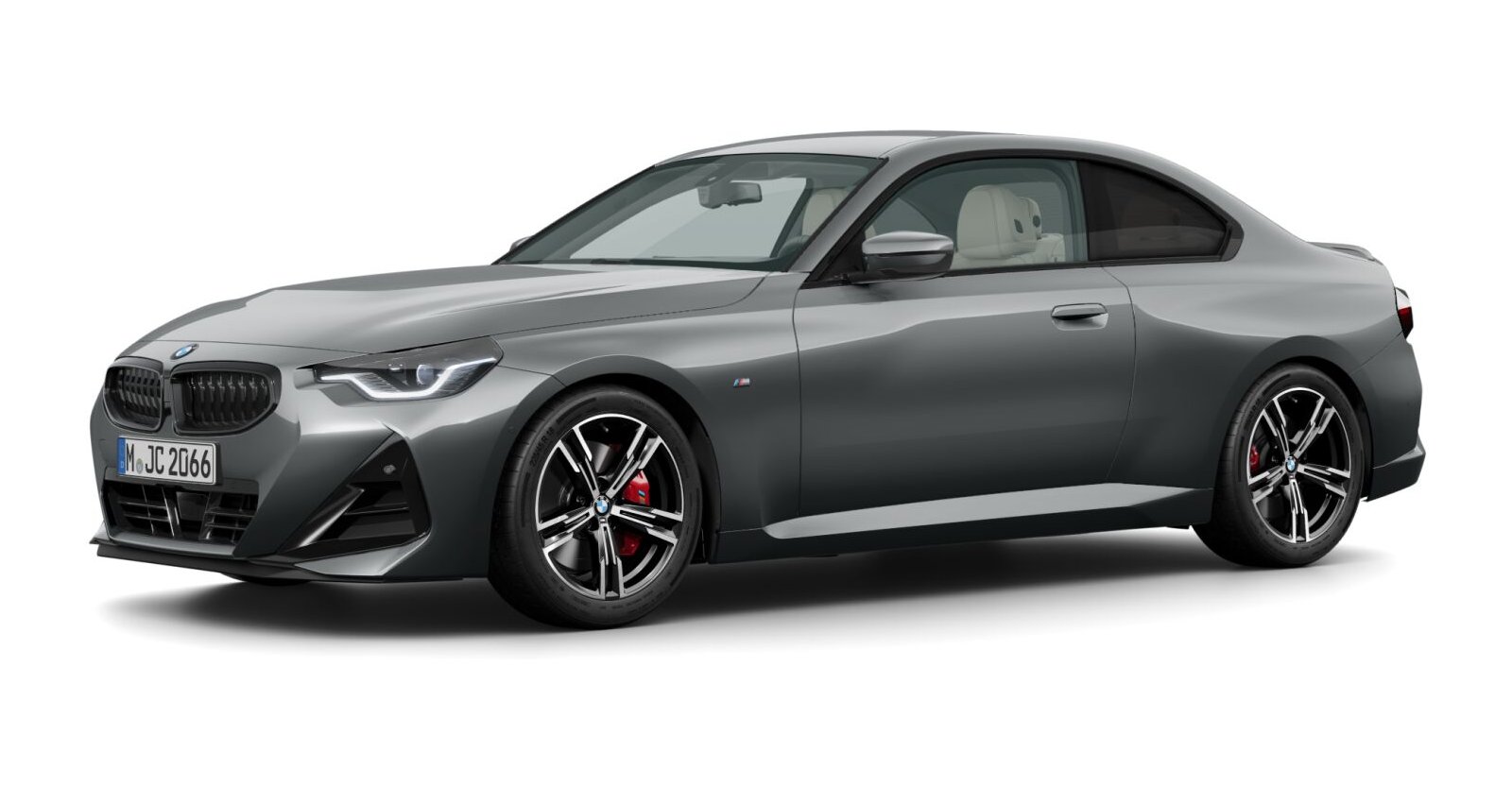 BMW BMW 2er in Grau von vorne