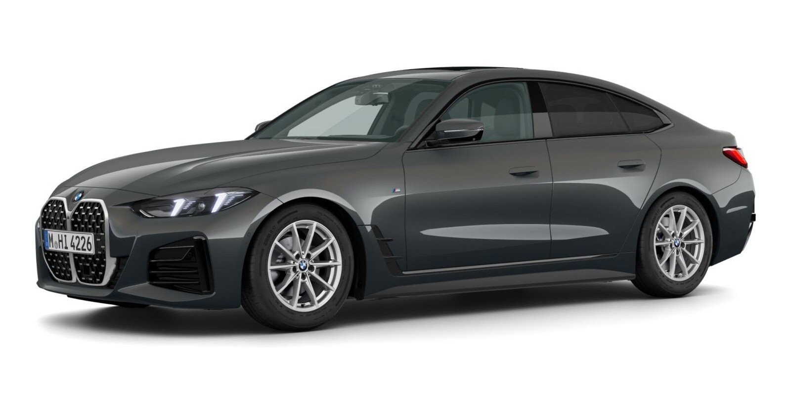 BMW BMW 4er in Grau von vorne BMW BMW 4er in Grau von vorne