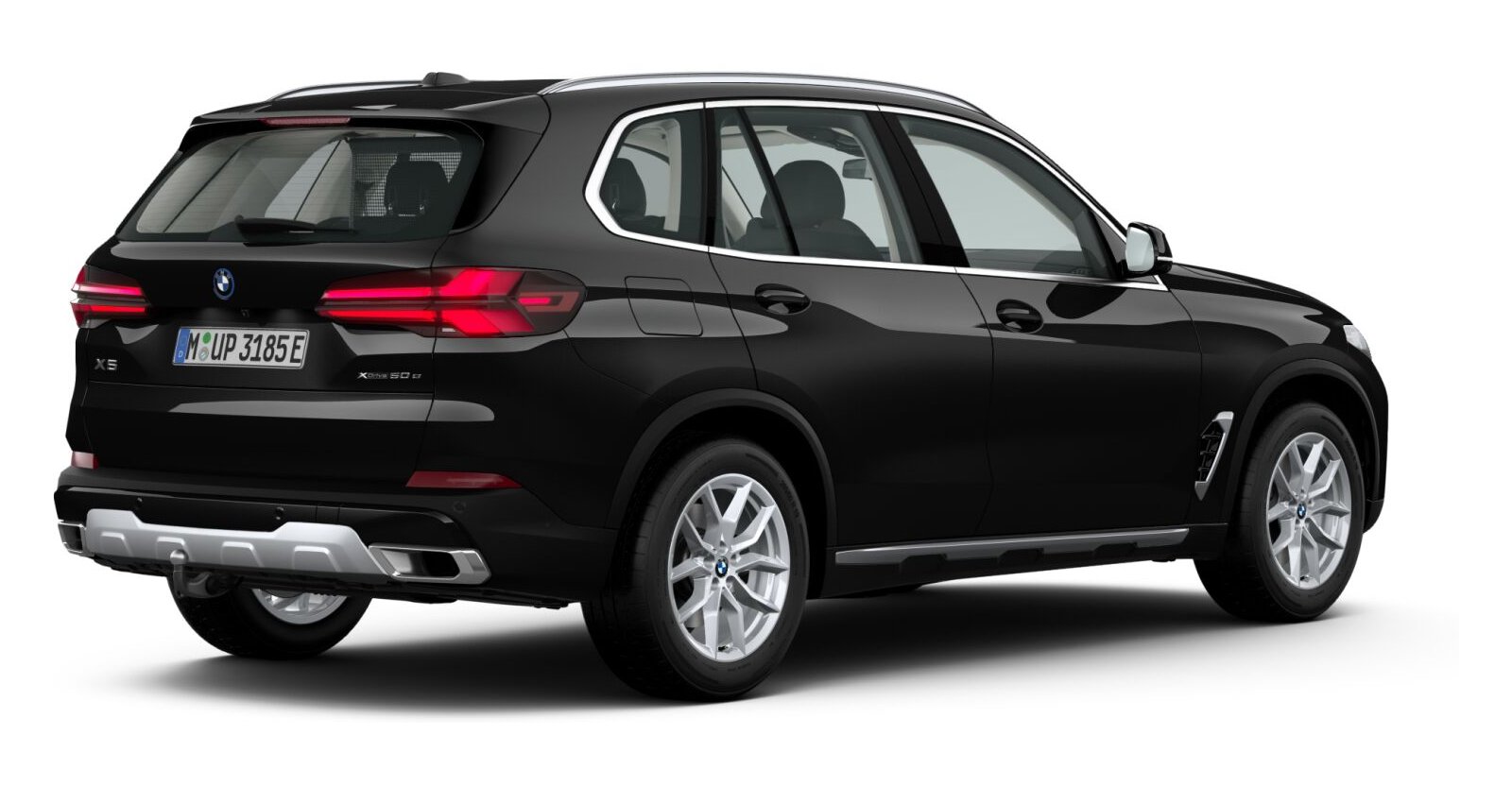 BMW BMW X in Schwarz von hinten BMW BMW X in Schwarz von hinten
