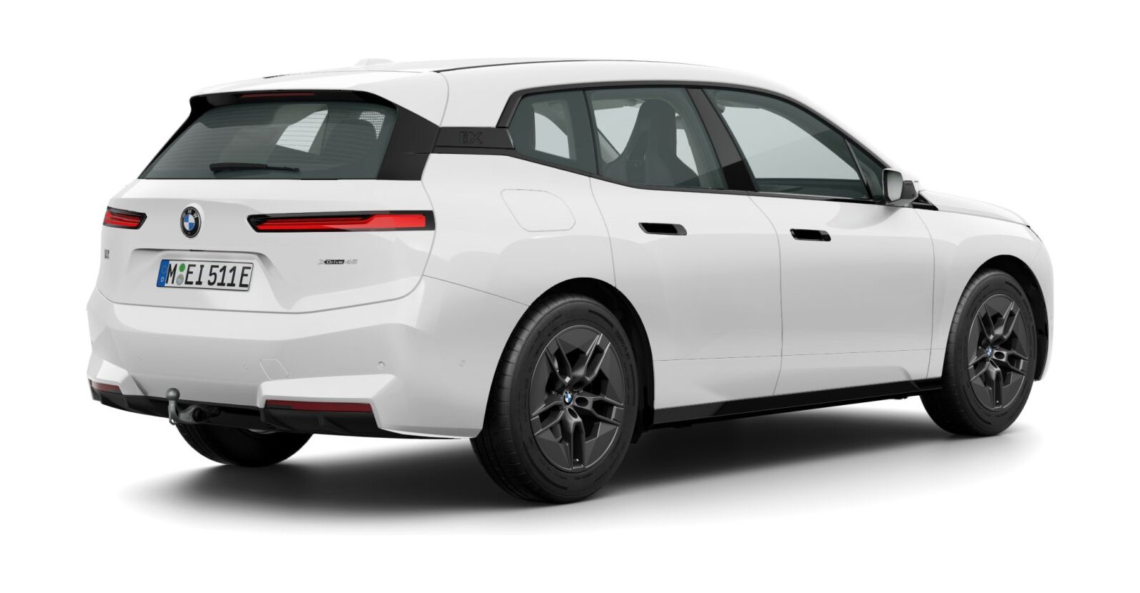 BMW BMW I in Weiß von hinten