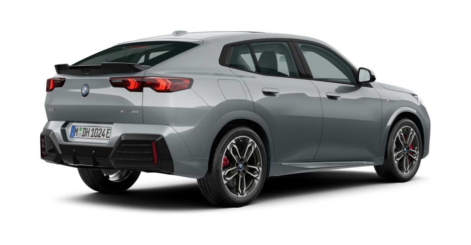 BMW BMW I in Grau von hinten