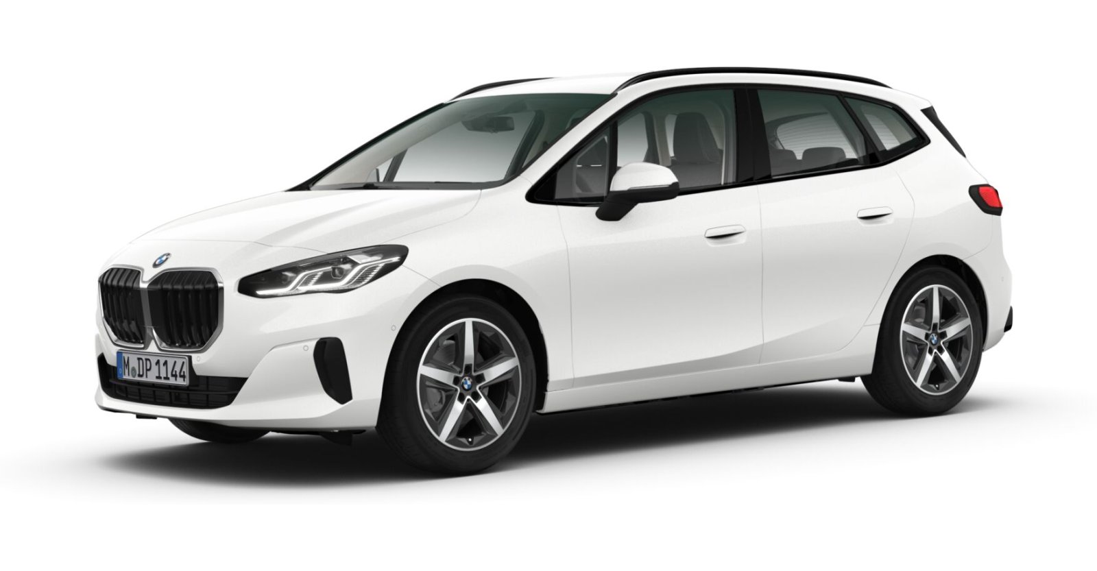 BMW BMW 2er in Weiß von vorne BMW BMW 2er in Weiß von vorne