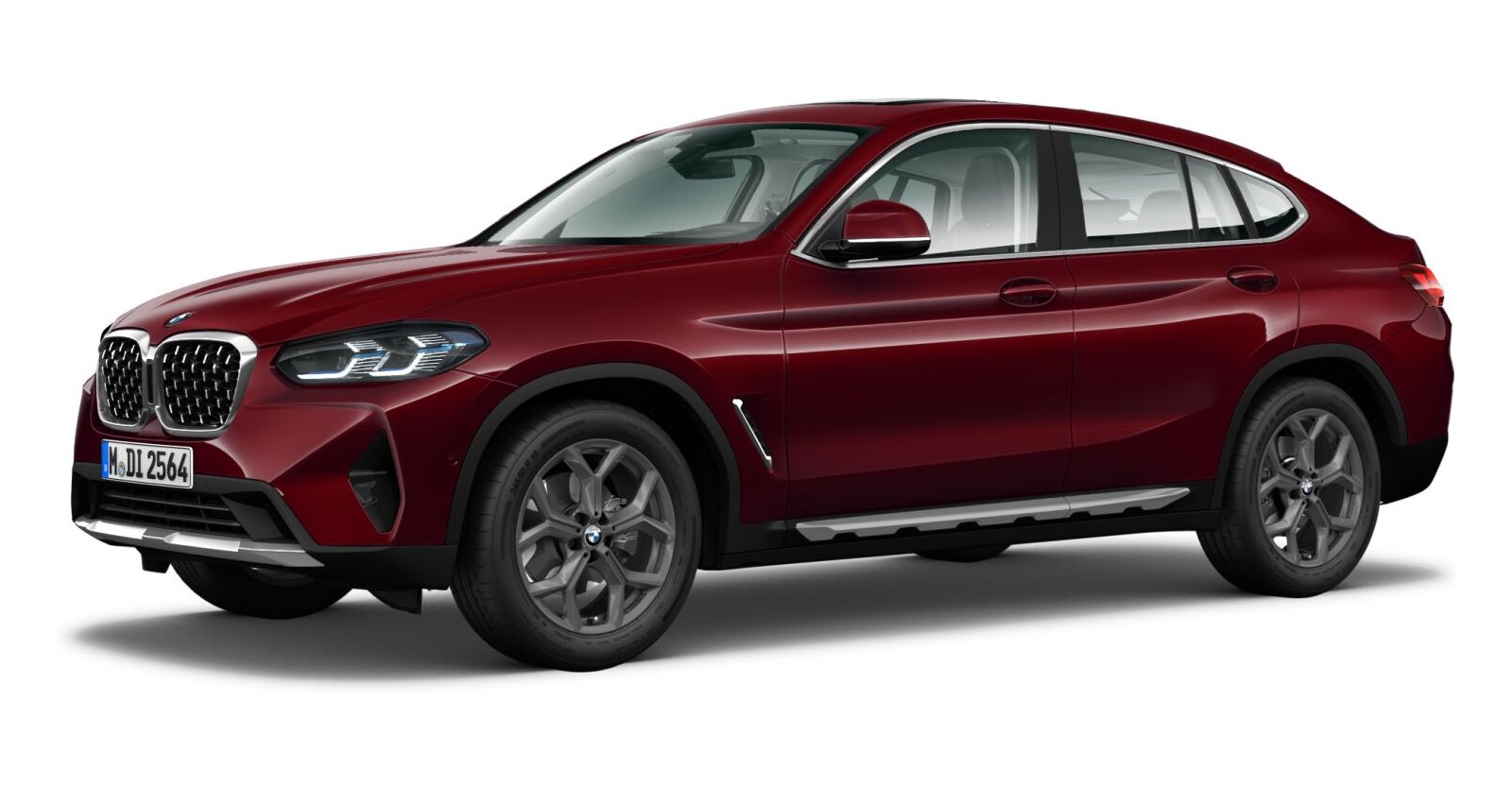 BMW BMW X in Rot von vorne BMW BMW X in Rot von vorne