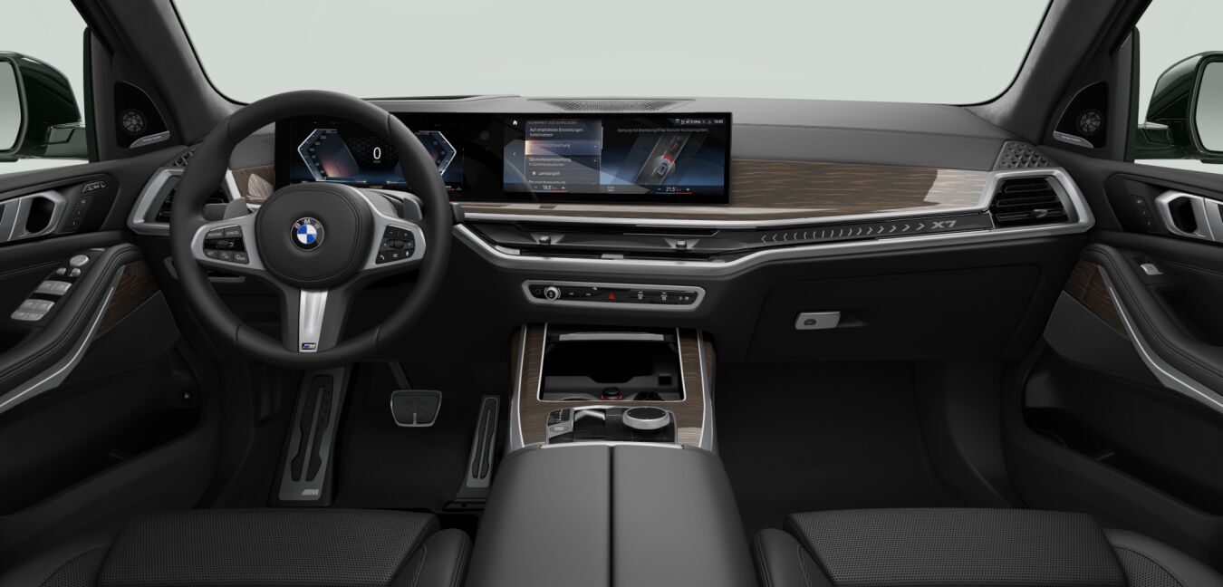 BMW BMW X im Innenraum von vorne