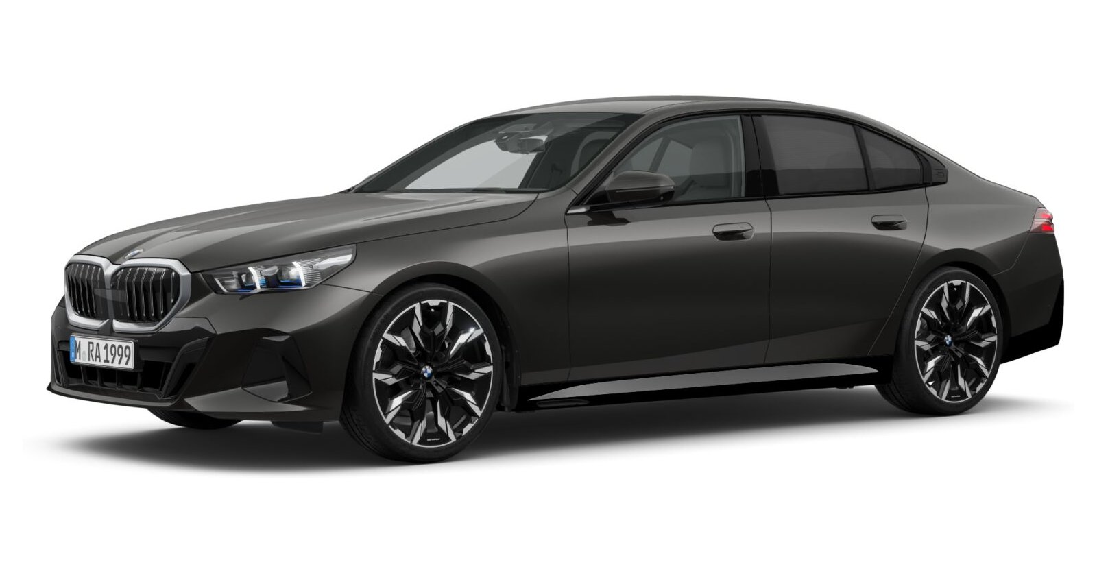 BMW BMW 5er in Grau von vorne