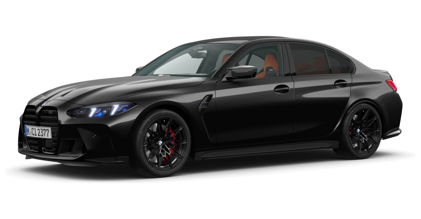 BMW BMW M in Schwarz von vorne