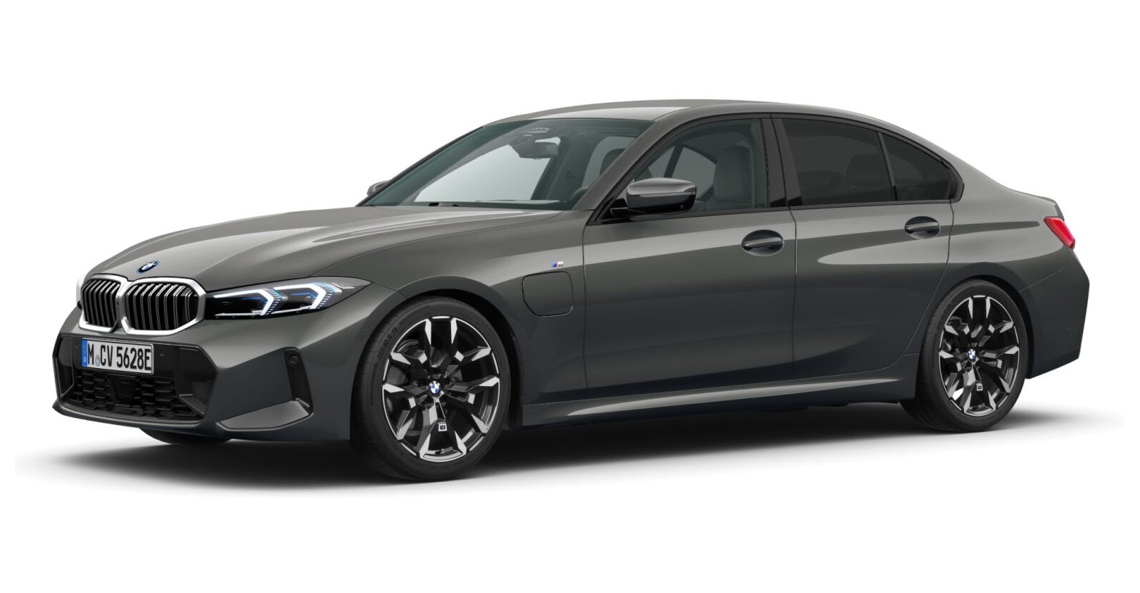 BMW BMW 3er in Grau von vorne BMW BMW 3er in Grau von vorne