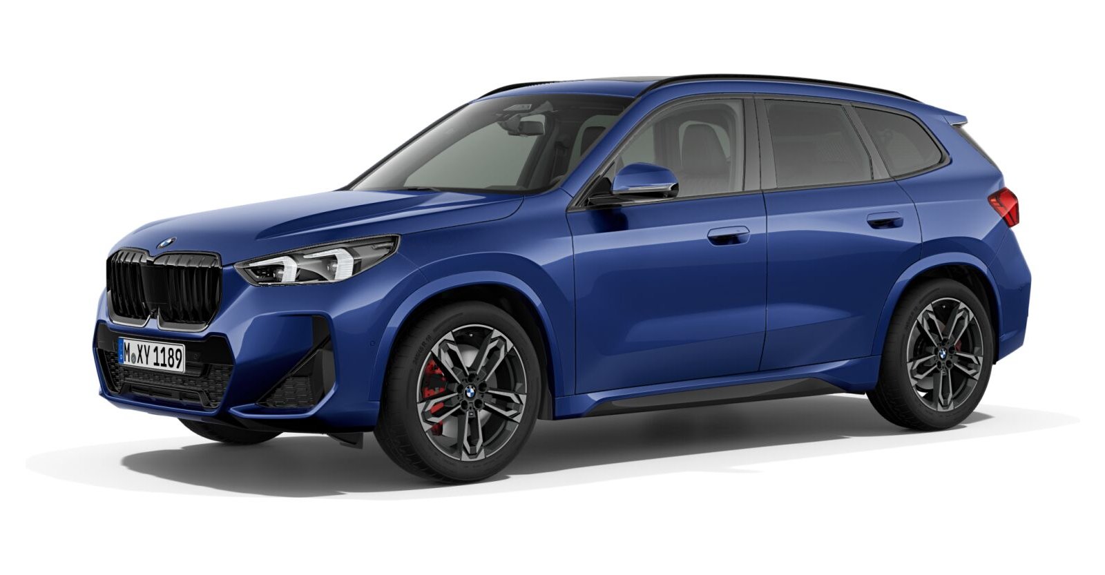 BMW BMW X in Blau von vorne