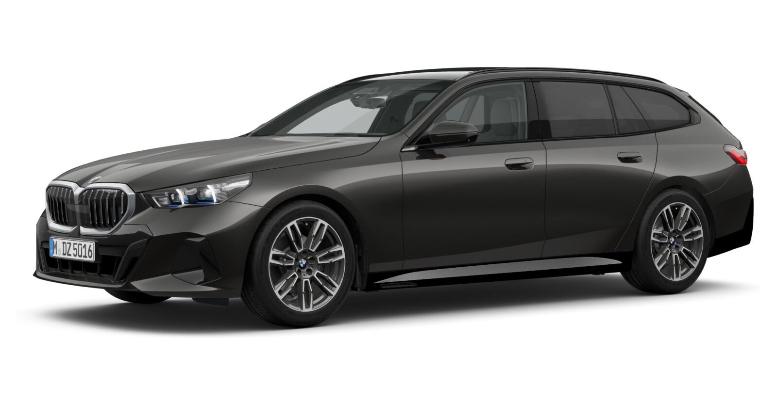 BMW BMW 5er in Grau von vorne