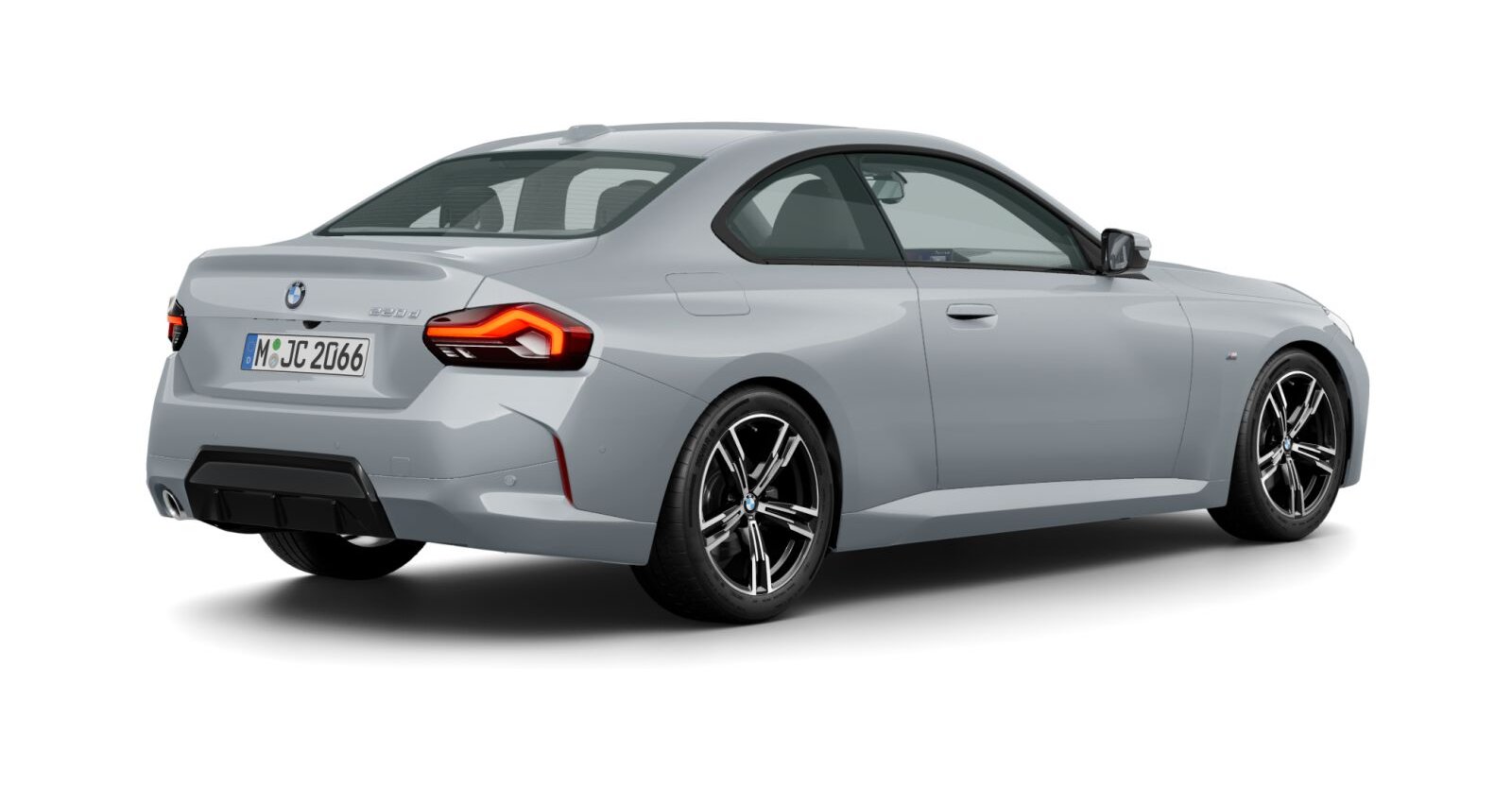 BMW BMW 2er in Grau von hinten BMW BMW 2er in Grau von hinten