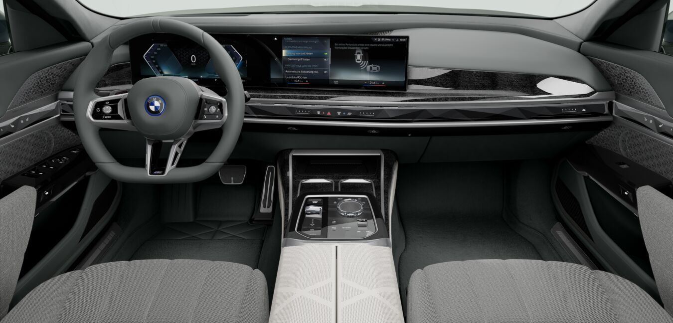 BMW BMW I im Innenraum von vorne BMW BMW I im Innenraum von vorne