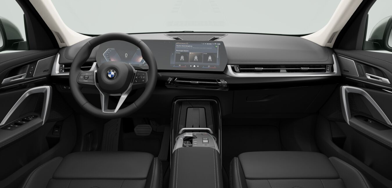 BMW BMW X im Innenraum von vorne