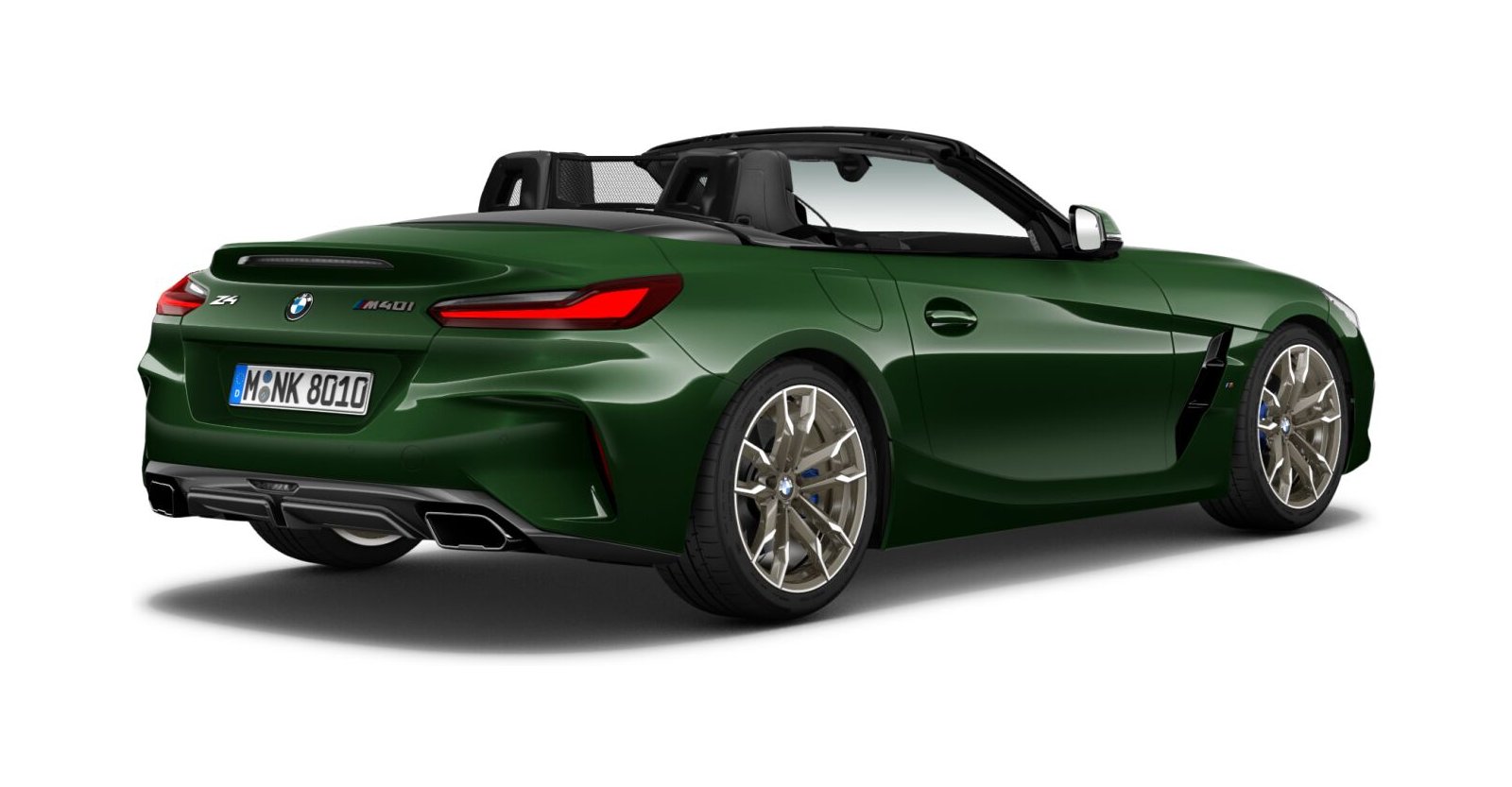 BMW BMW Z in Grün von hinten