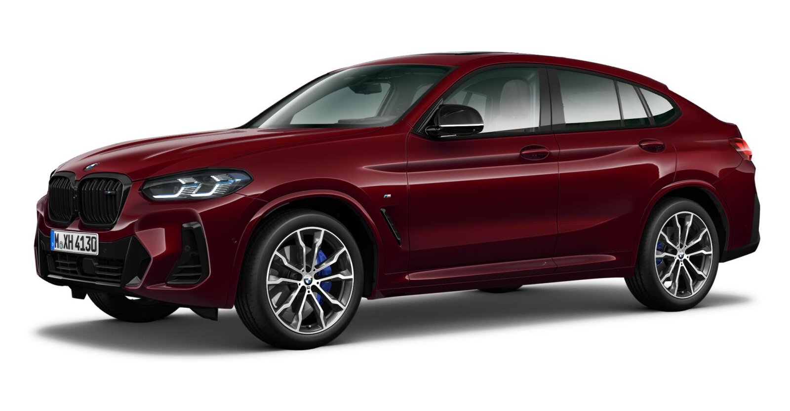 BMW BMW X in Rot von vorne BMW BMW X in Rot von vorne