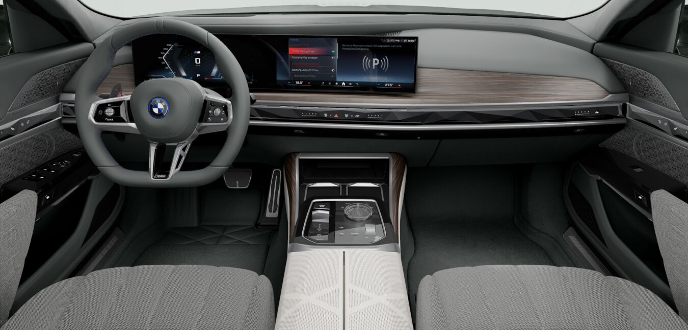 BMW BMW 7er im Innenraum von vorne BMW BMW 7er im Innenraum von vorne