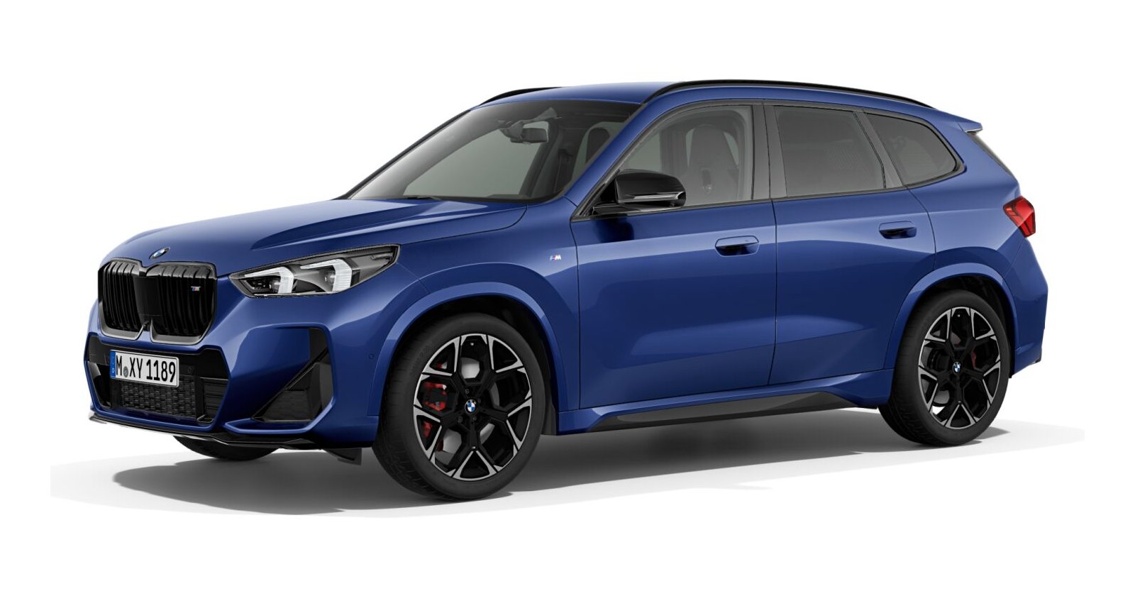 BMW BMW X in Blau von vorne BMW BMW X in Blau von vorne