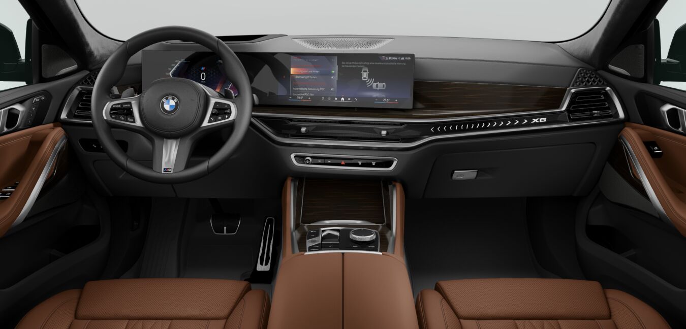 BMW BMW X im Innenraum von vorne
