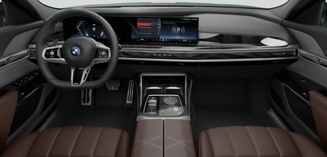 BMW BMW 7er im Innenraum von vorne BMW BMW 7er im Innenraum von vorne