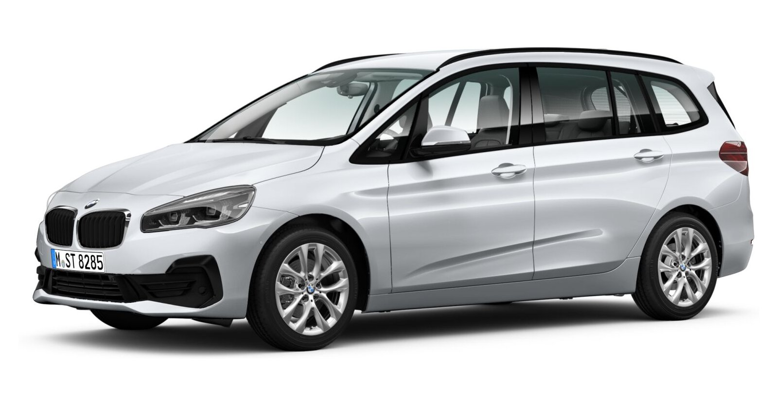 BMW BMW 2er in Silber von vorne BMW BMW 2er in Silber von vorne