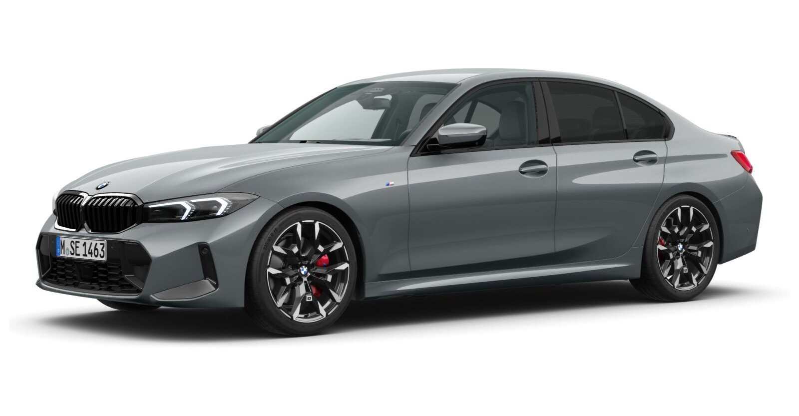 BMW BMW 3er in Grau von vorne